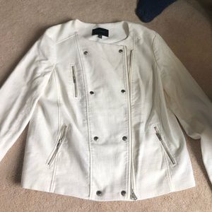 Banana republic white jacket